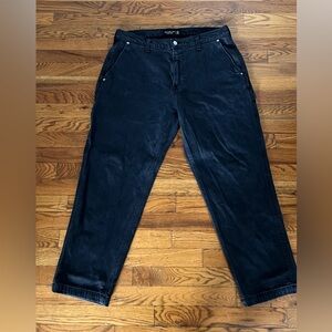 Abercrombie Loose Athletic Jean 34 x 30, Black, NWOT